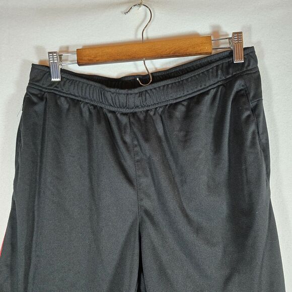 Layer 8 Qwick Dry Boys Shorts Size Large, Black And Red Comfortable - Picture 4 of 11
